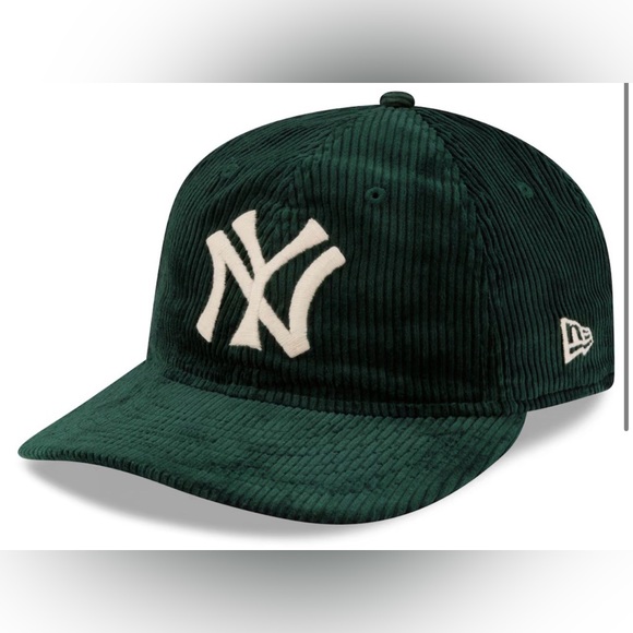 Yankees New Era Ralph Lauren X MLB Retro Crown 9FIFTY Corduroy SnapbackHat-Green - Picture 2 of 2
